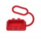 Anderson Plug Cover 50 Amp Rubber dust cap power cable auto connector - Red